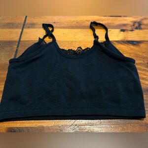 Aerie bralette. Black Size Large Never worn